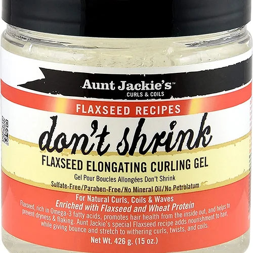 Aunt Jackie's Don't Shrink Elongating Curling Gel 15 oz