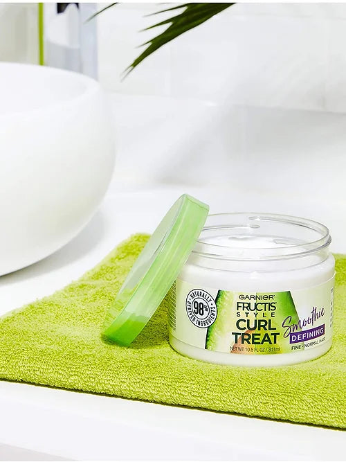 Garnier Fructis Style Curl Treat Defining Smoothie for Fine to Normal Curly Hair