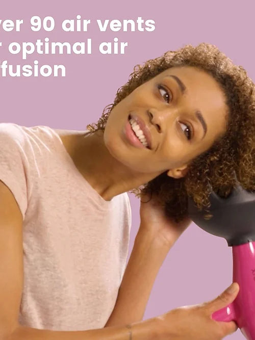 Black Orchid Hair Diffuser For Curly And Natural Hair - Professional Blow Dryer