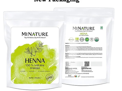 mi nature Henna Powder (LAWSONIA INERMIS)