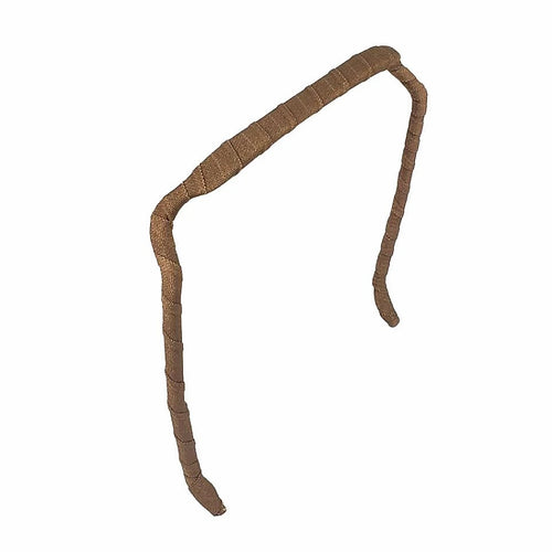 ZAZZY BANDZ- BROWN HEADBAND WRAPPED(Original Fit)