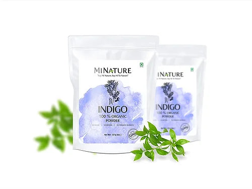 mi nature Indigo Powder 100% Pure Natural Organically Grown Indigo Powder