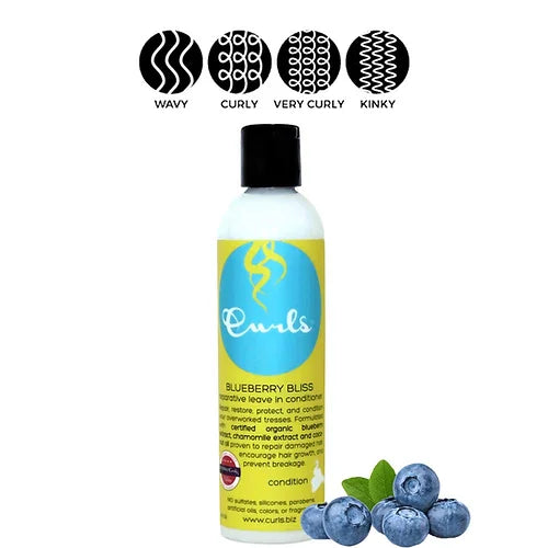 CURLS Blueberry Bliss Reparative Leave In Conditioner 8OZ