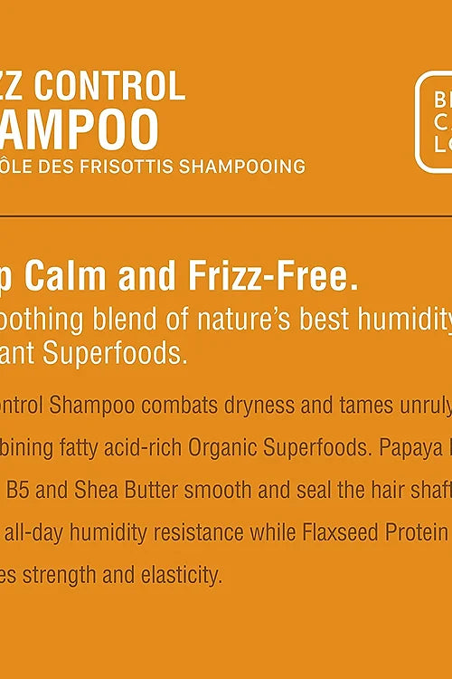 Be Care Love Superfoods Papaya Butter Frizz Control Shampoo