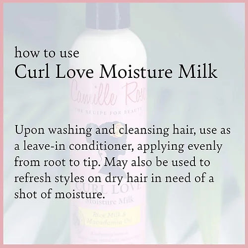 Camille Rose Curl Love Moisture Milk